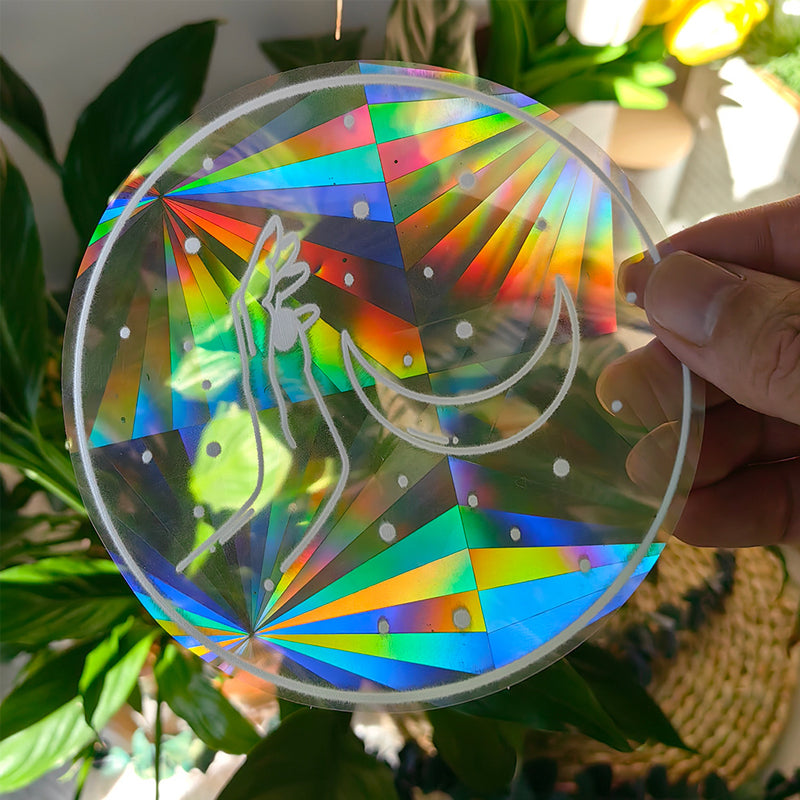 Lisslune | Sun catcher PVC static glass window sticker