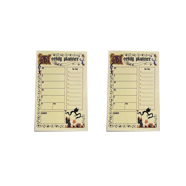 Lisslune | Stationery of the medieval notepad series