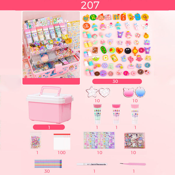Lisslune | Goo Card Sticker Set - Children's Toy for Crafting Notebooks
