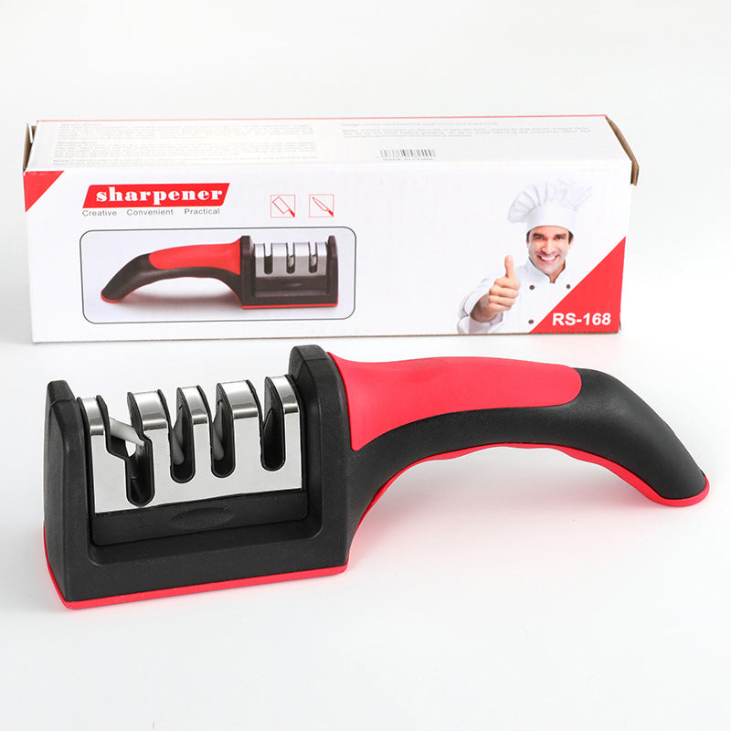 Lisslune | Professional 4-Stage Knife Sharpener
