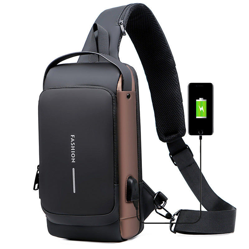 Skorter | Theft-proof shoulder bag with USB charging port
