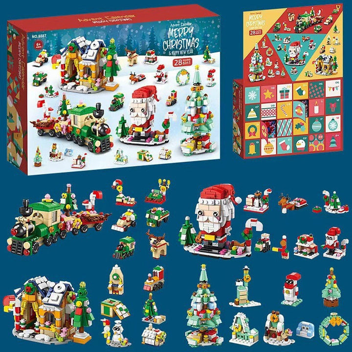 Lisslune | Christmas Advent Calendar Surprise Block Set