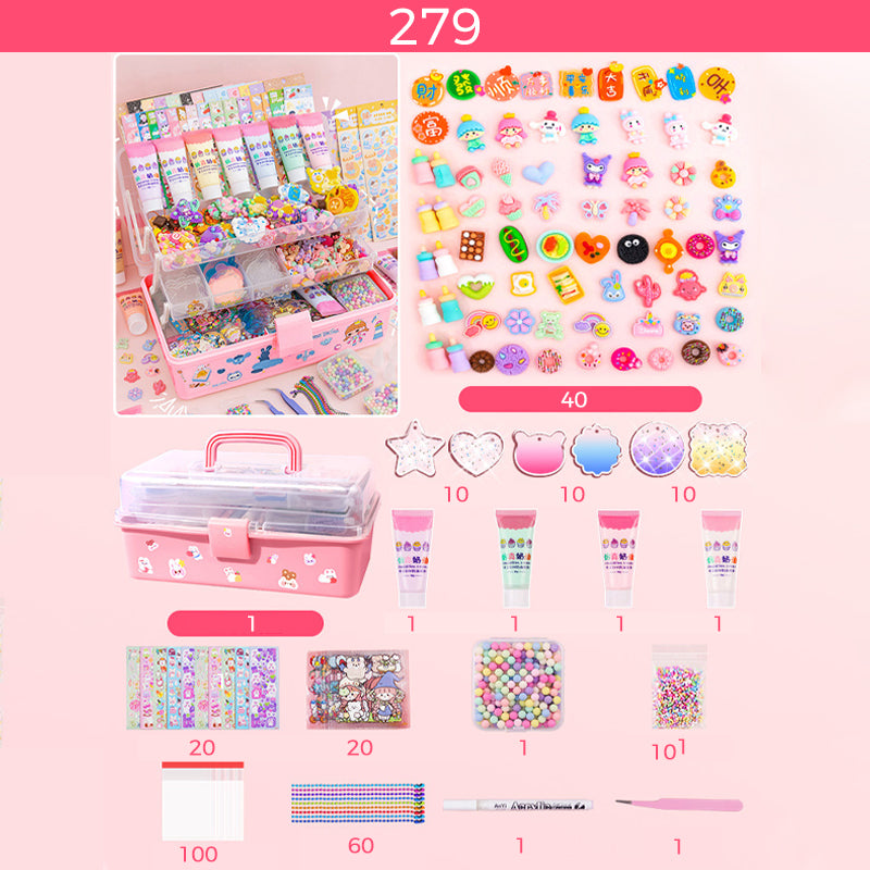 Lisslune | Goo Card Sticker Set - Children's Toy for Crafting Notebooks