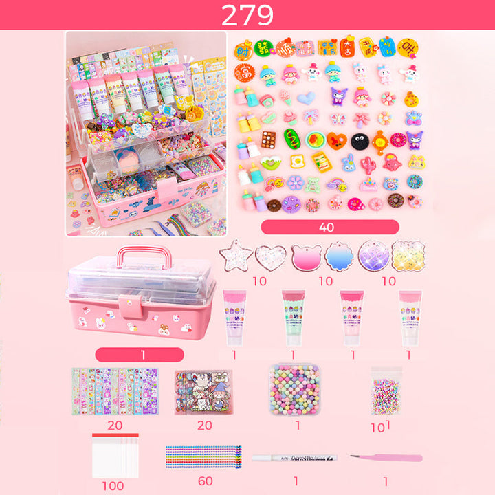 Lisslune | Goo Card Sticker Set - Children's Toy for Crafting Notebooks