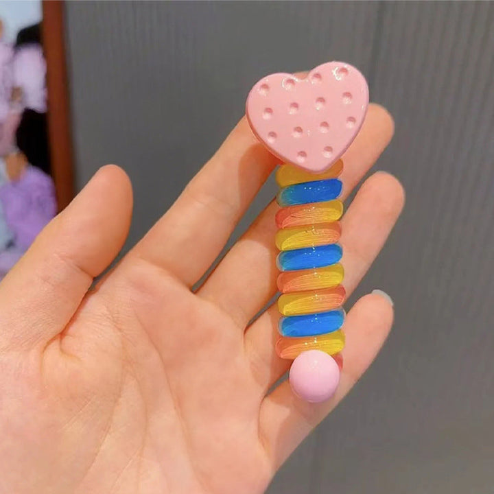 Lisslune | Colorful Telephone Cable Hair Ties