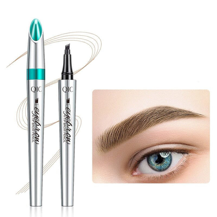 Lisslune | Waterproof 3D Microblading Eyebrow Pencil with 4 Fork Tips