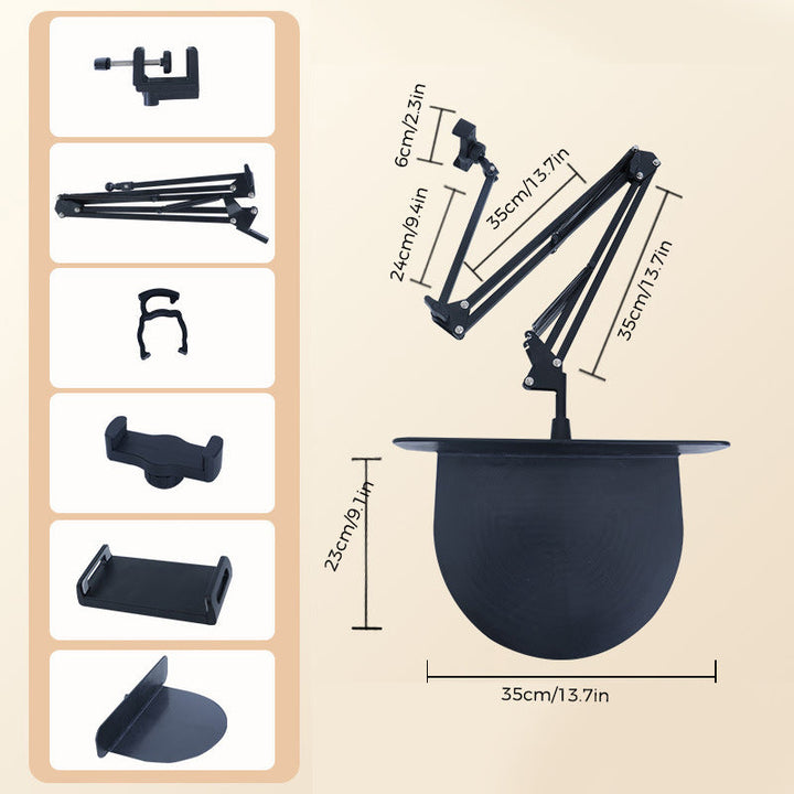 Lisslune | Retractable hidden bedside phone tablet holder