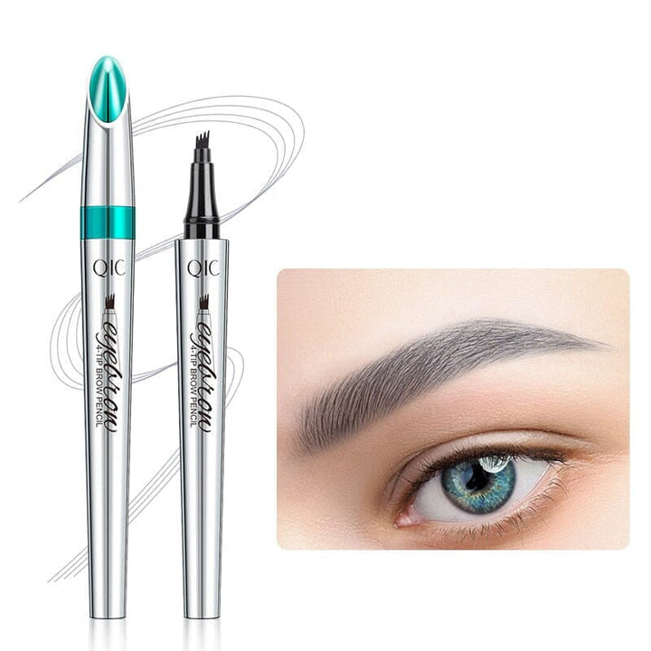 Lisslune | Waterproof 3D Microblading Eyebrow Pencil with 4 Fork Tips
