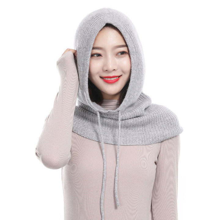 Lisslune | Knitted scarf ear protection warm hat