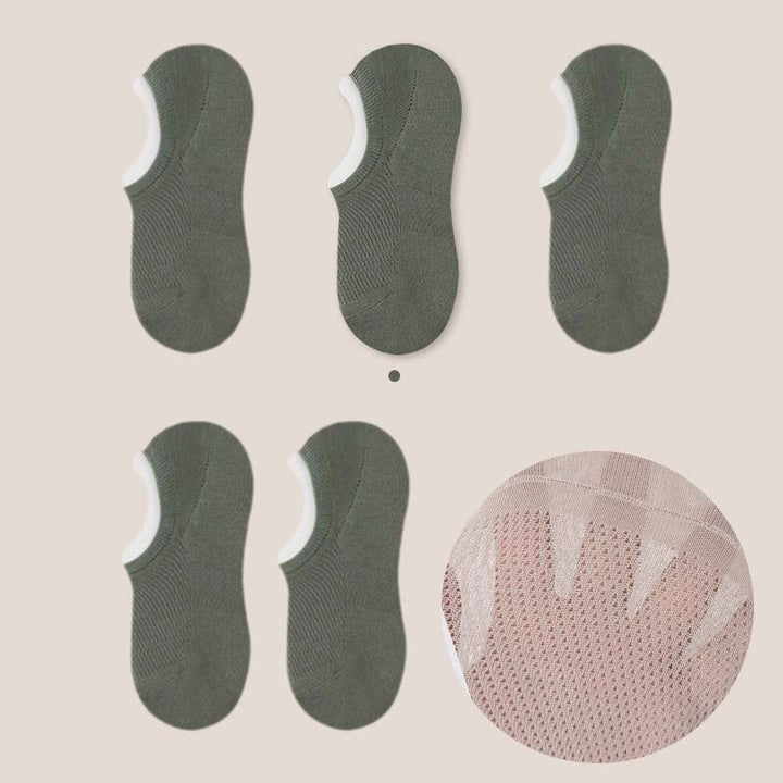 Lisslune | Plus Size Mesh Cotton Socks