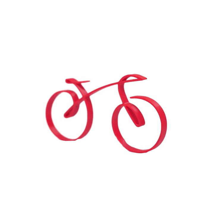 Lisslune | Minimalistic Bicycle Sculpture Wire Mesh Style