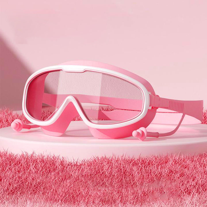 Lisslune | HD large frame waterproof and anti-fog swim goggles