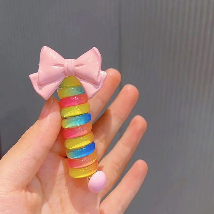 Lisslune | Colorful Telephone Cable Hair Ties
