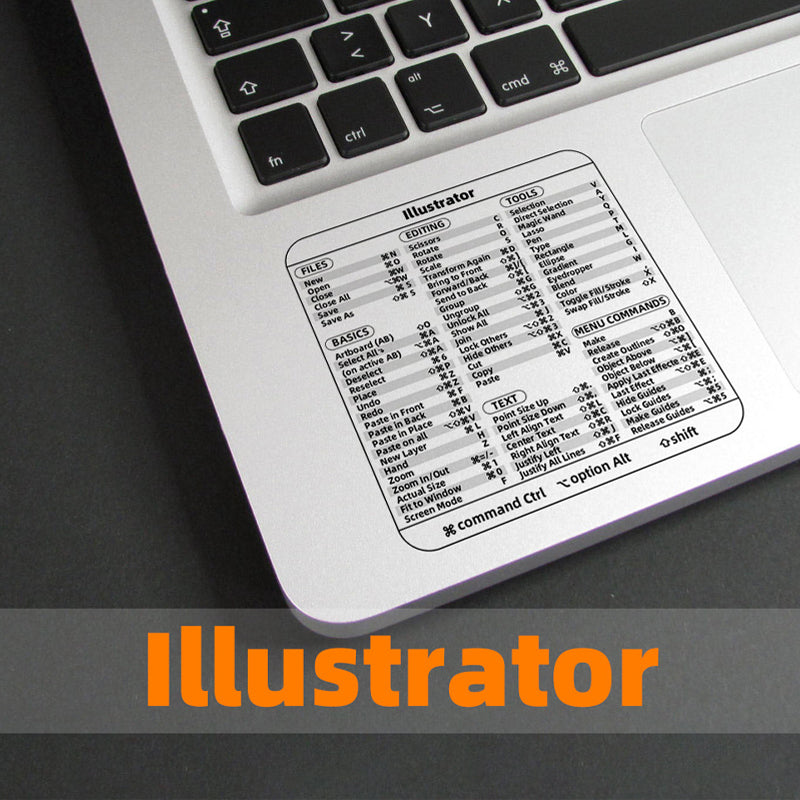 Lisslune | Keyboard Shortcut Stickers