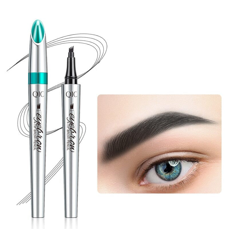 Lisslune | Waterproof 3D Microblading Eyebrow Pencil with 4 Fork Tips