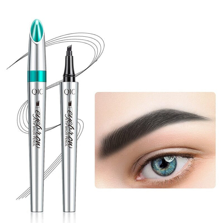 Lisslune | Waterproof 3D Microblading Eyebrow Pencil with 4 Fork Tips