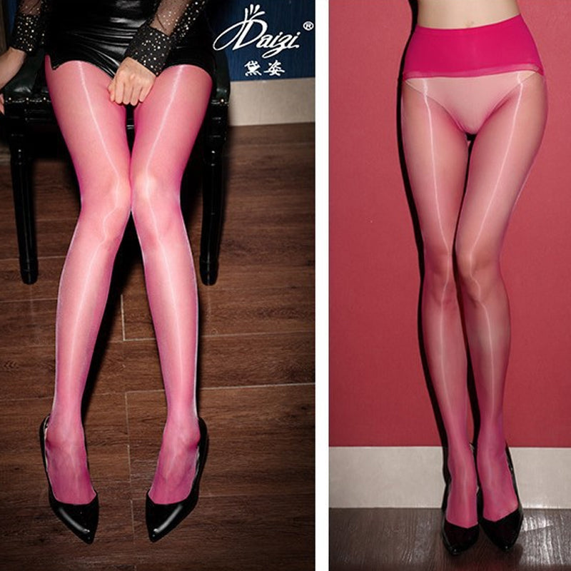 Lisslune | Oil-soaked 1D ultra-thin sexy pearlescent stockings