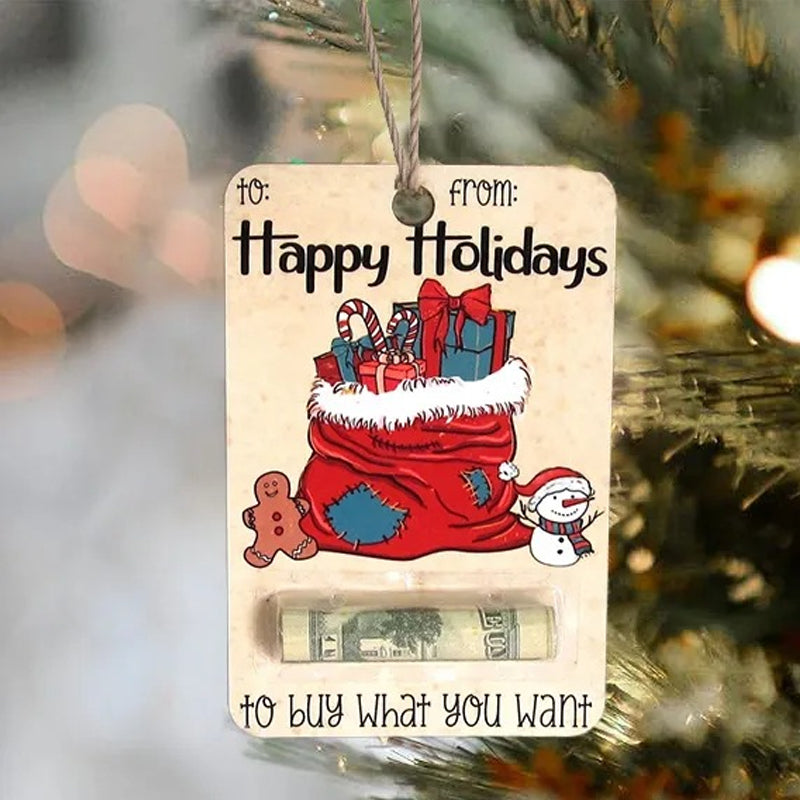Lisslune | Santa Christmas money holder
