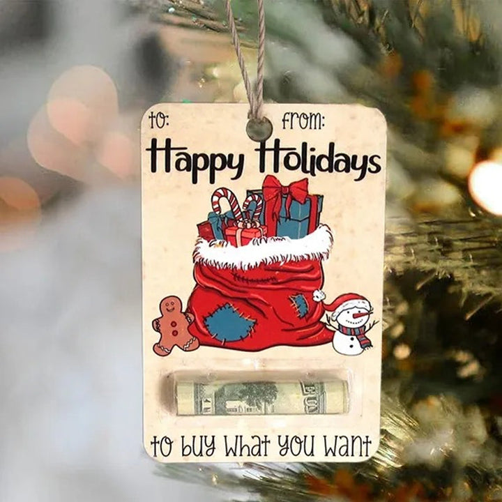 Lisslune | Santa Christmas money holder