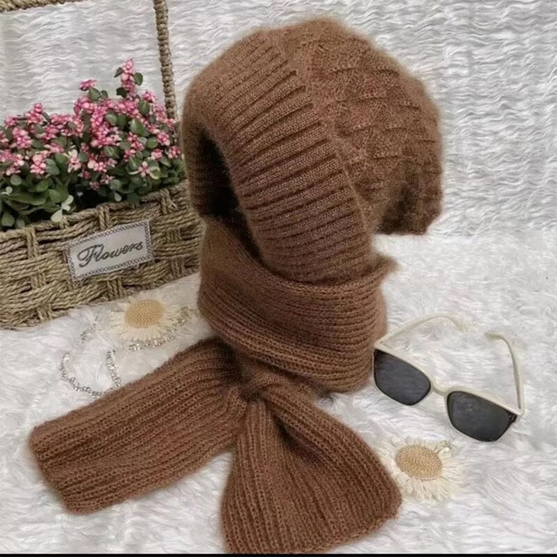 Lisslune | Integrated Hearing Protection Windproof Hat Scarf
