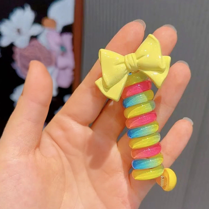 Lisslune | Colorful Telephone Cable Hair Ties