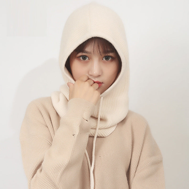 Lisslune | Knitted scarf ear protection warm hat