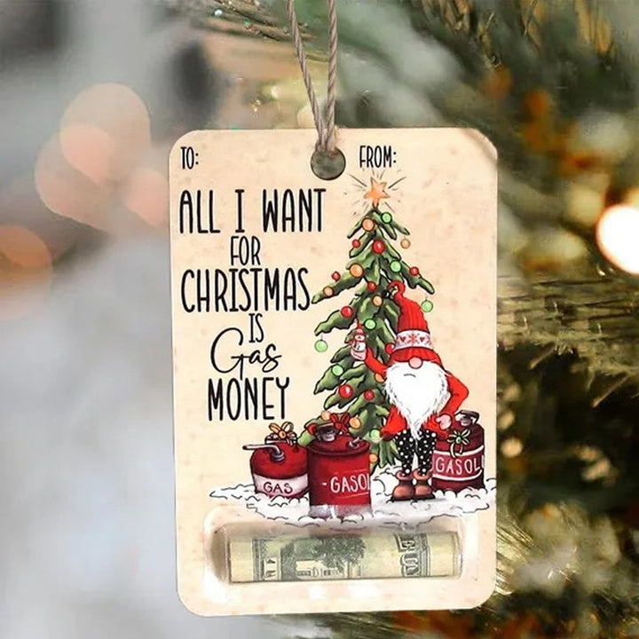 Lisslune | Santa Christmas money holder