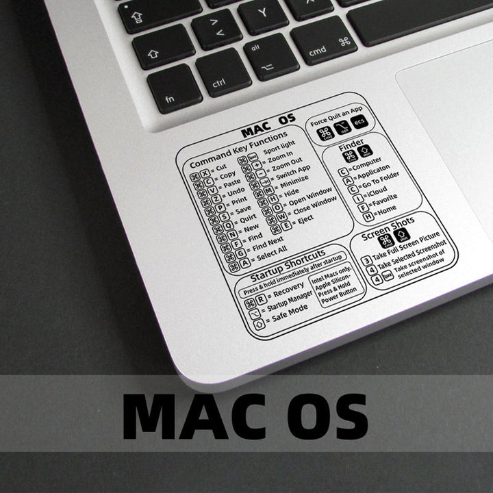 Lisslune | Keyboard Shortcut Stickers