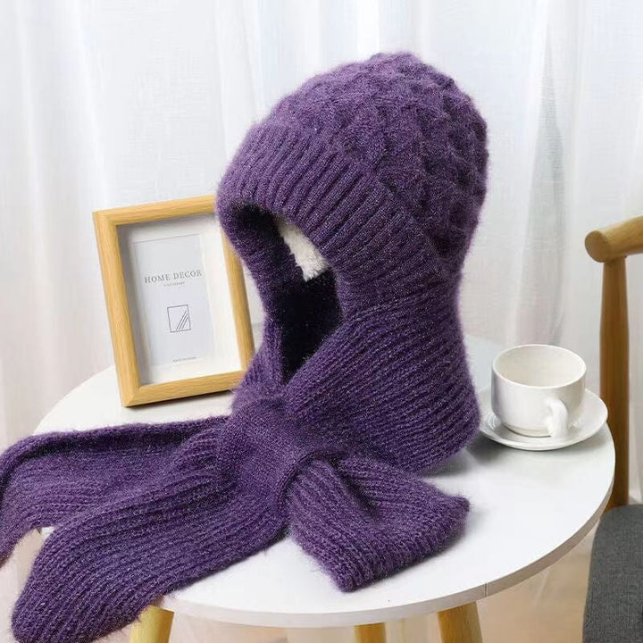 Lisslune | Integrated Hearing Protection Windproof Hat Scarf