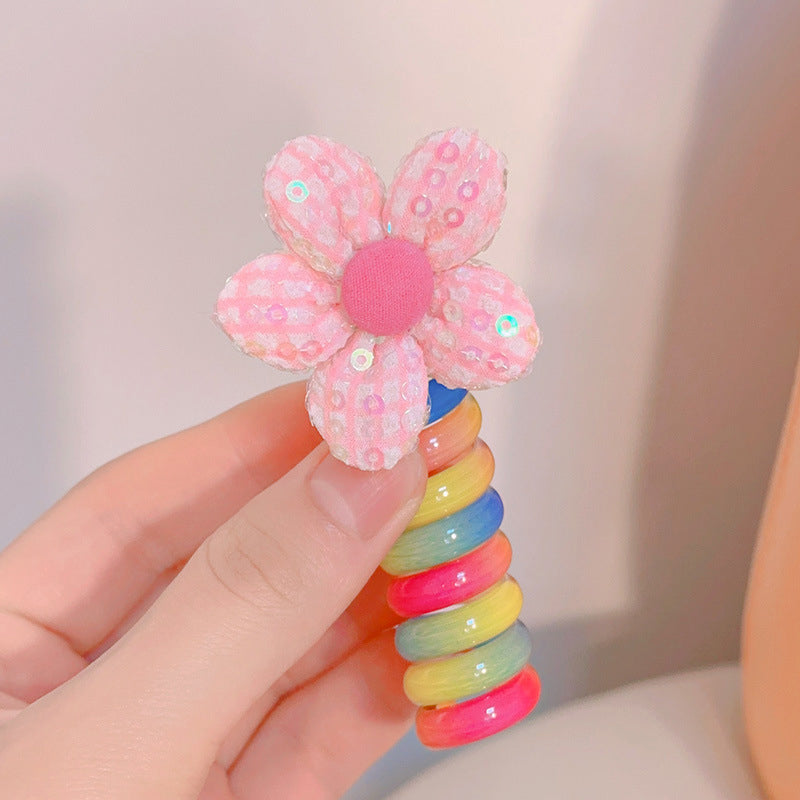 Lisslune | Colorful Telephone Cable Hair Ties