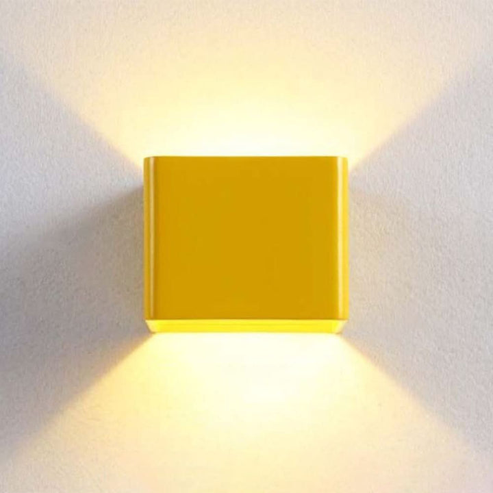 Lisslune | Modern Square Wall Lamp for Bedroom Lighting