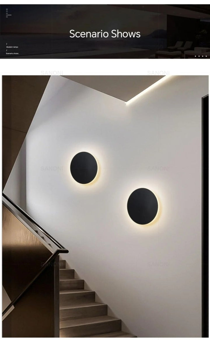 Lisslune | Sleekglow: the perfect LED wall lamp for a modern atmosphere