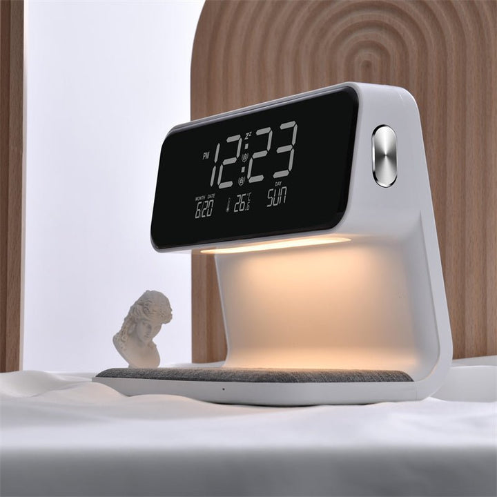 Lisslune | SleekStation – Clutter-Free Nightstand Solution with Touch Lamp