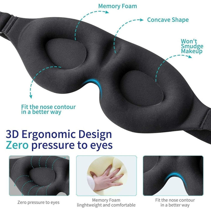 Lisslune | 3D Blackout Sleep Mask