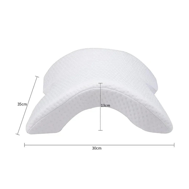 Lisslune | SleepEase – Orthopedic U-shaped memory foam pillow for neck and hand support