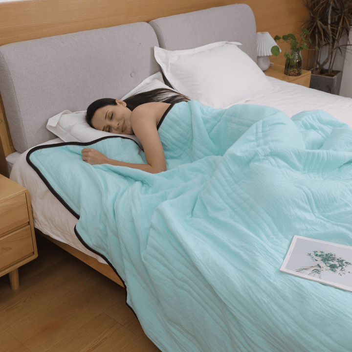 Lisslune | SLEEPURE - Cooling Blanket | All-Season Comfort | Breathable & Soft | Ideal for Hot Sleepers