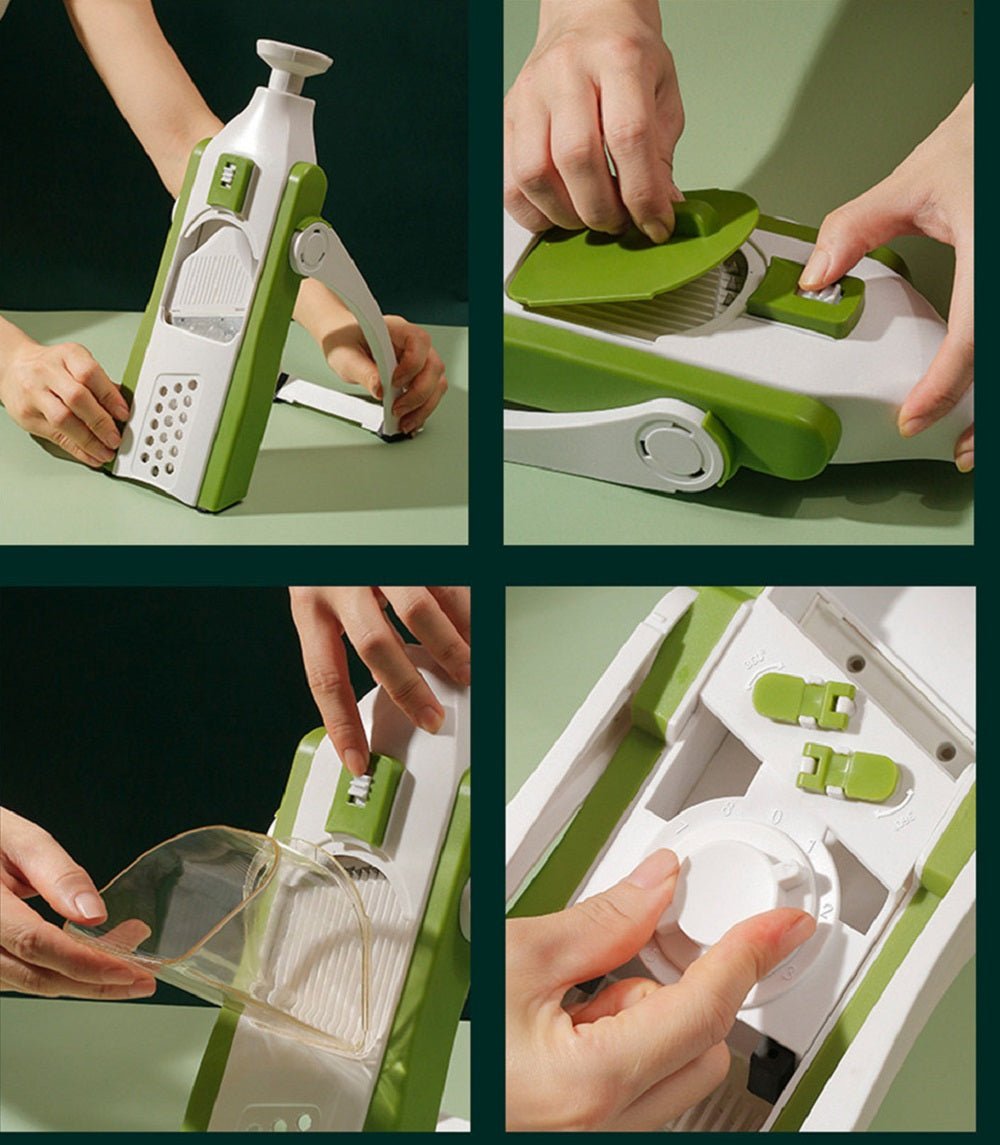 Lisslune | SLICEPRO – 5-in-1 vegetable slicer for effortless preparation