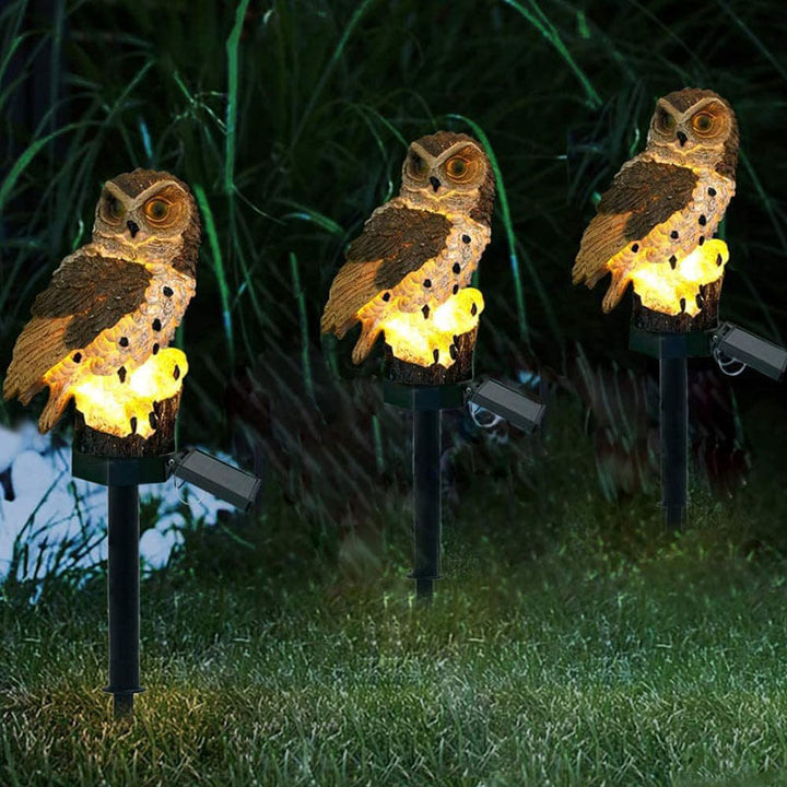 Lisslune | Barter | Garden lamp owls with solar energy