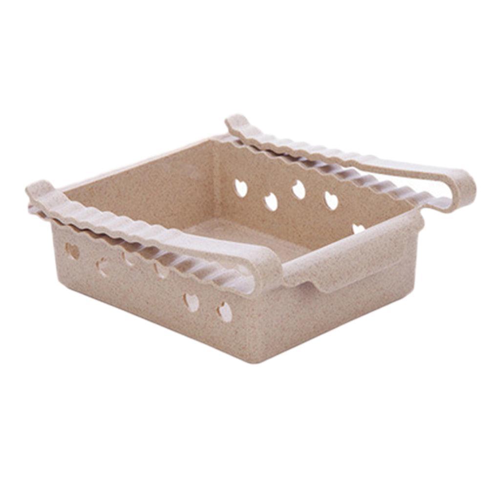 Lisslune | Compact Sliding Refrigerator Storage Organizer for Efficient Space Utilization