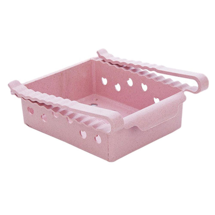 Lisslune | Compact Sliding Refrigerator Storage Organizer for Efficient Space Utilization