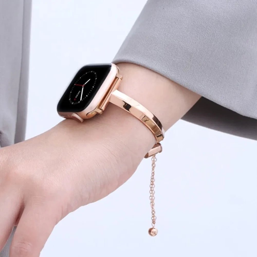 Lisslune | Luxury Stainless Steel Women's Watch Band – Adjustable and Water Resistant