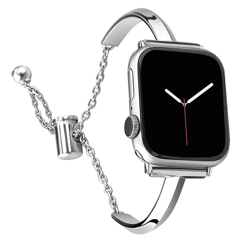 Lisslune | Luxury Stainless Steel Women's Watch Band – Adjustable and Water Resistant
