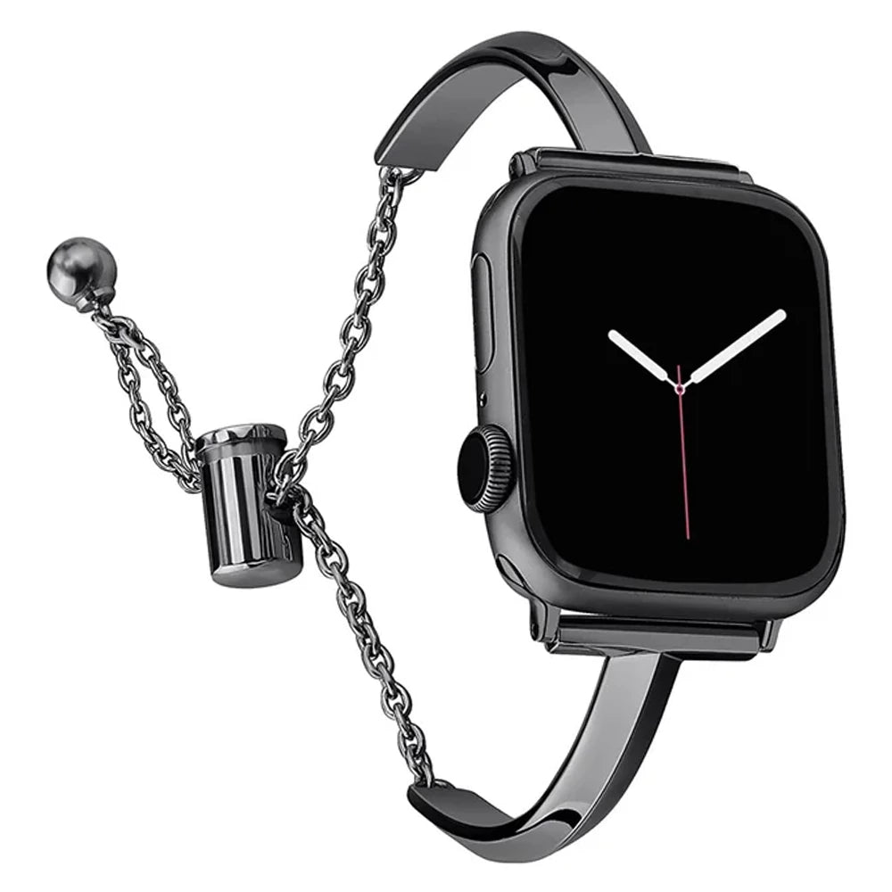 Lisslune | Luxury Stainless Steel Women's Watch Band – Adjustable and Water Resistant