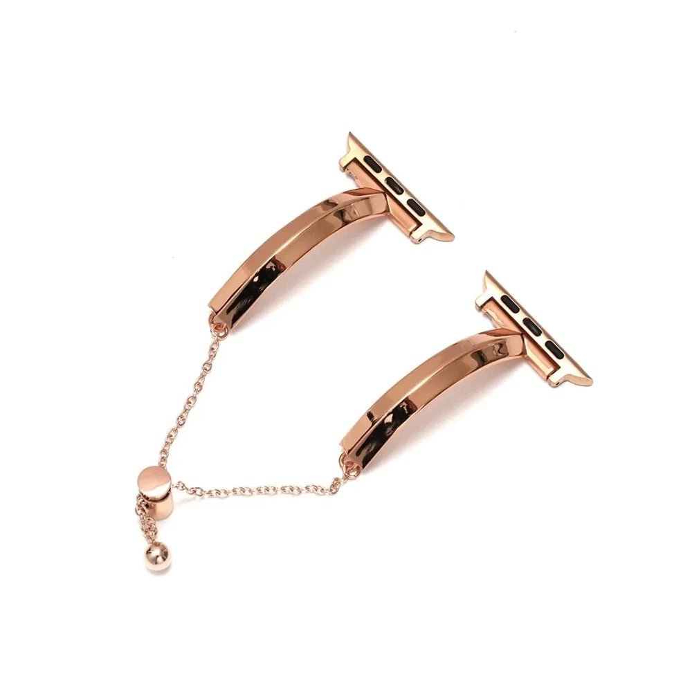 Lisslune | Luxury Stainless Steel Women's Watch Band – Adjustable and Water Resistant