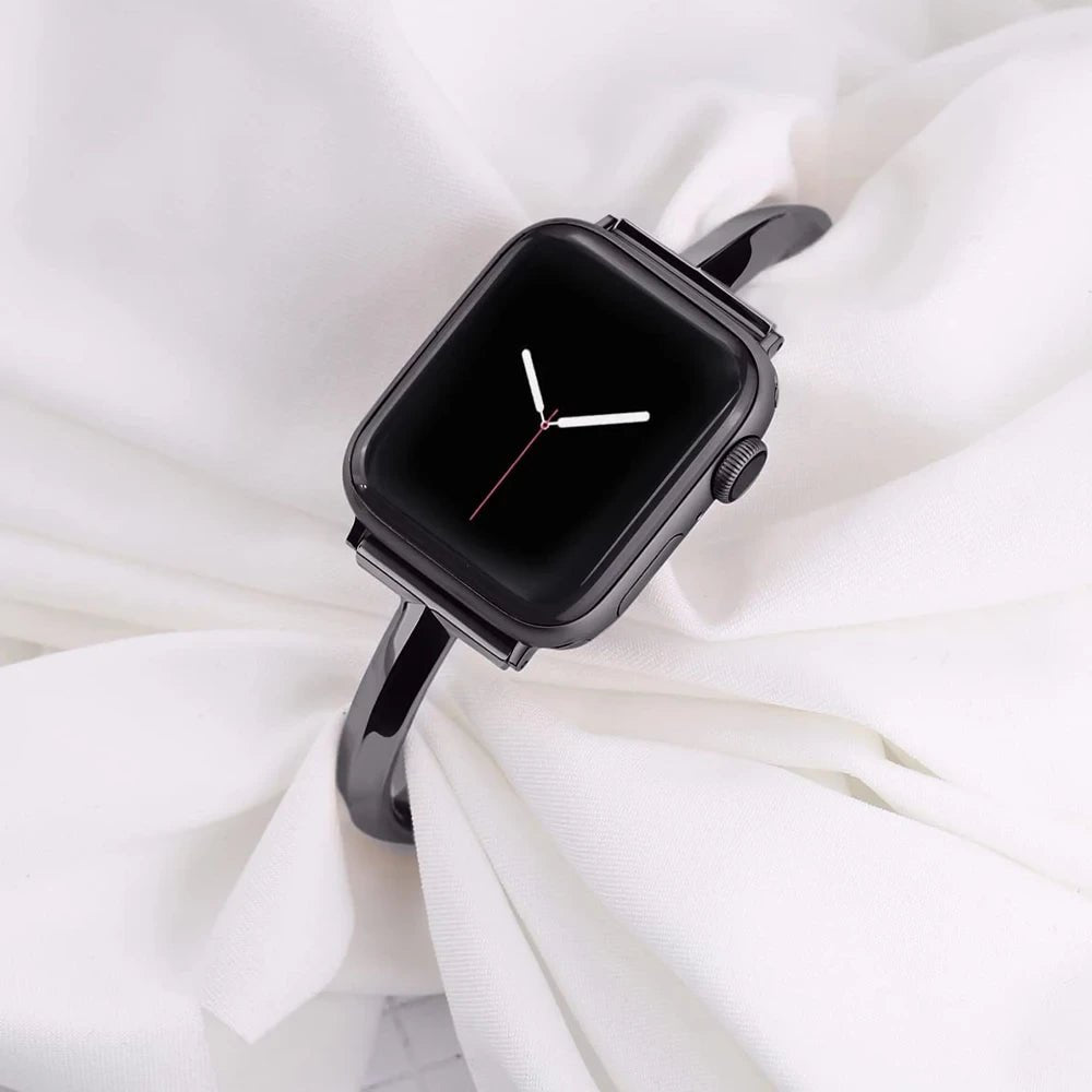 Lisslune | Luxury Stainless Steel Women's Watch Band – Adjustable and Water Resistant