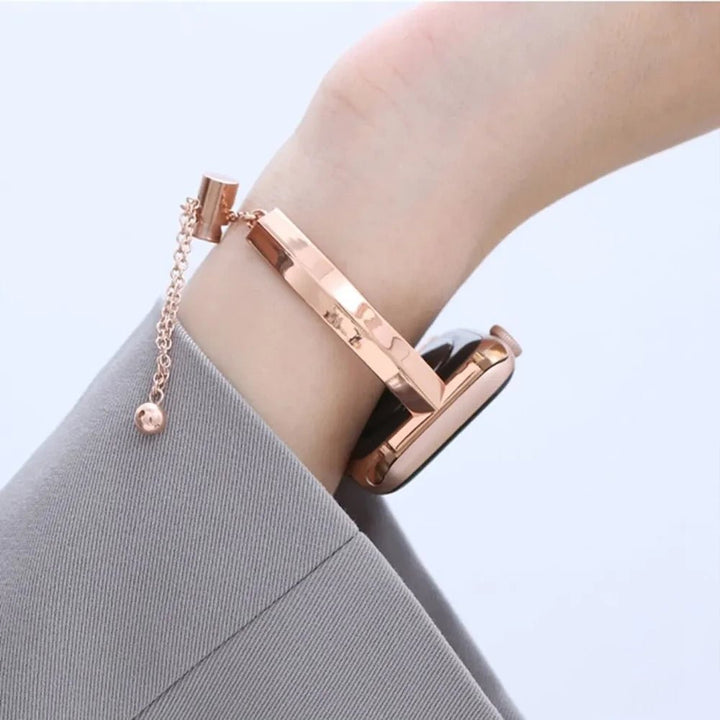 Lisslune | Luxury Stainless Steel Women's Watch Band – Adjustable and Water Resistant