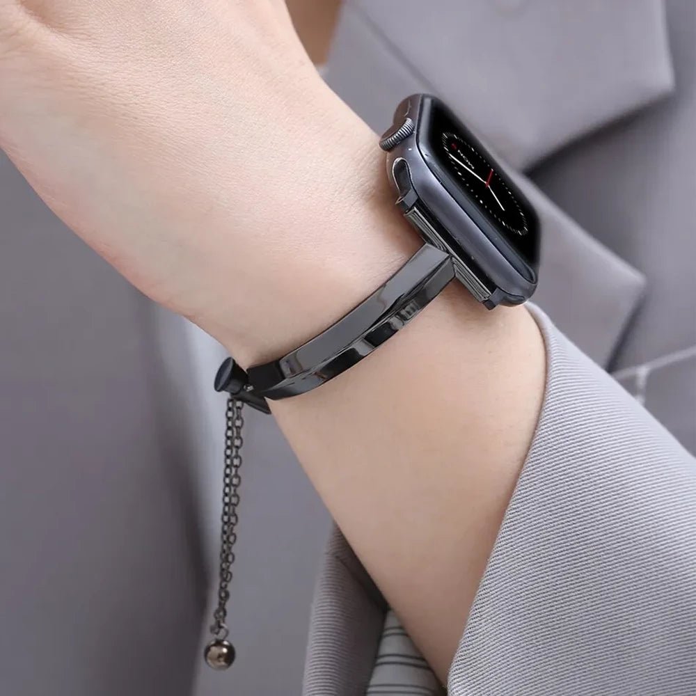 Lisslune | Luxury Stainless Steel Women's Watch Band – Adjustable and Water Resistant