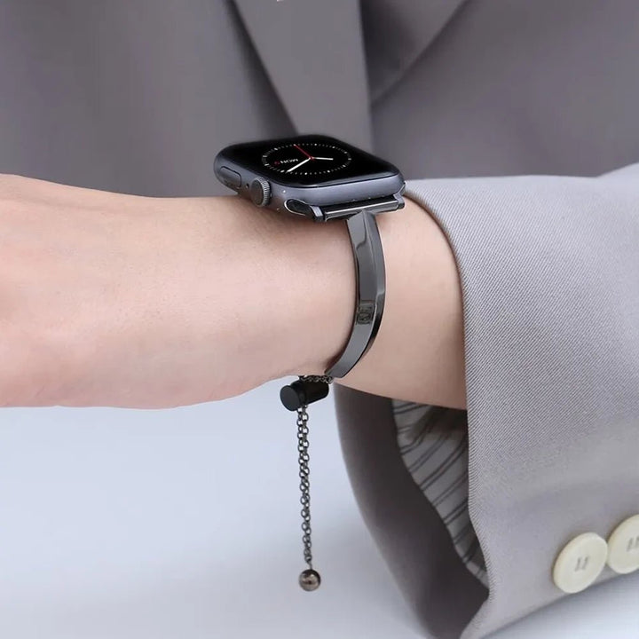 Lisslune | Luxury Stainless Steel Women's Watch Band – Adjustable and Water Resistant