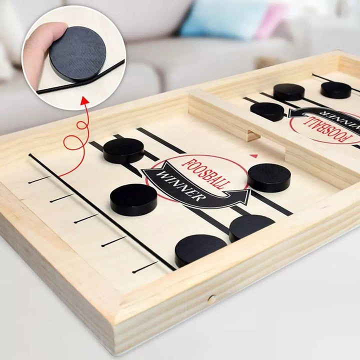 Lisslune | Fast Sling Puck Game, Fast-Paced Fun for All Ages