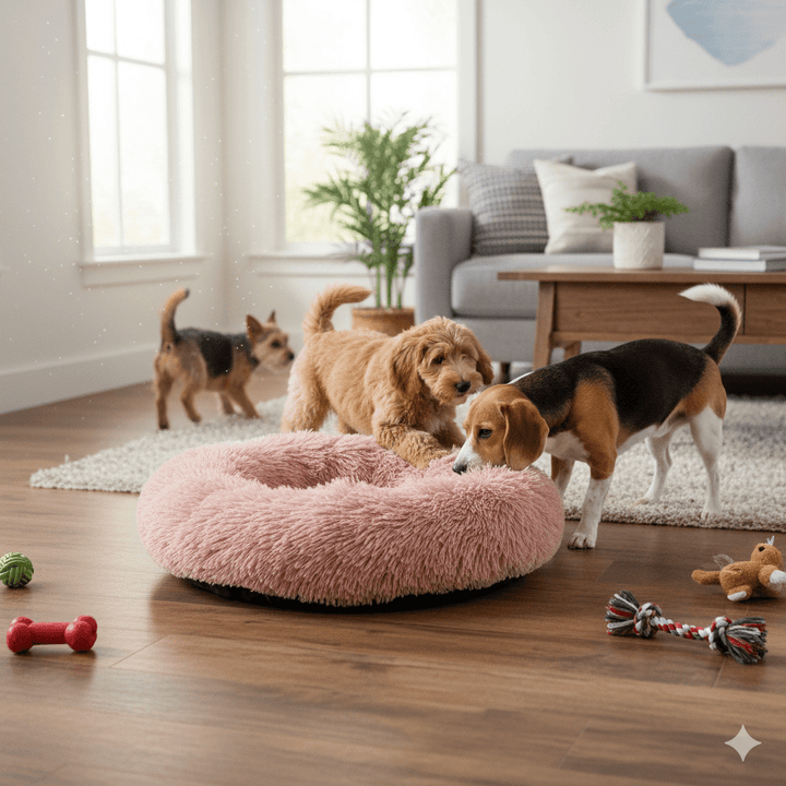 Lisslune | SLUMBERPAWS BED – Calming Dog Bed for Deep, Restful Sleep